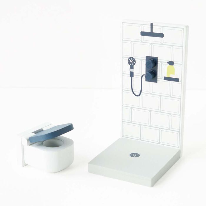 Drewniane mebelki do domku dla lalek duży zestaw, Le Toy Van ME040c