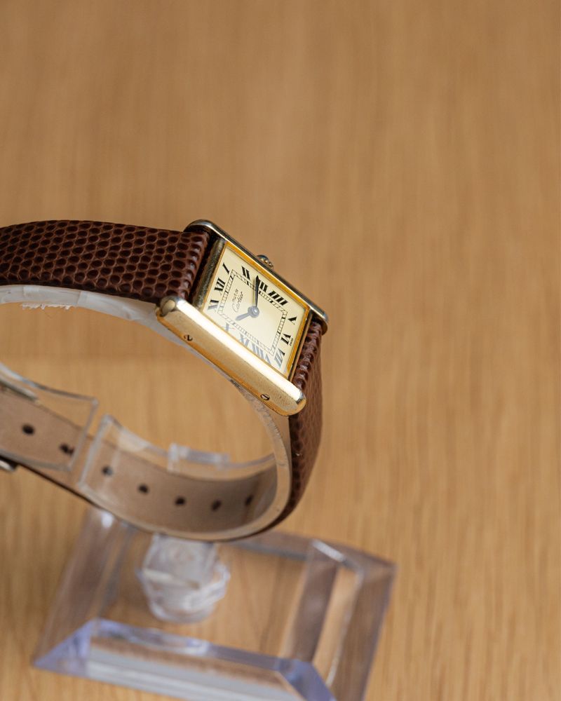 Relogio Cartier tank must lady - Caixa