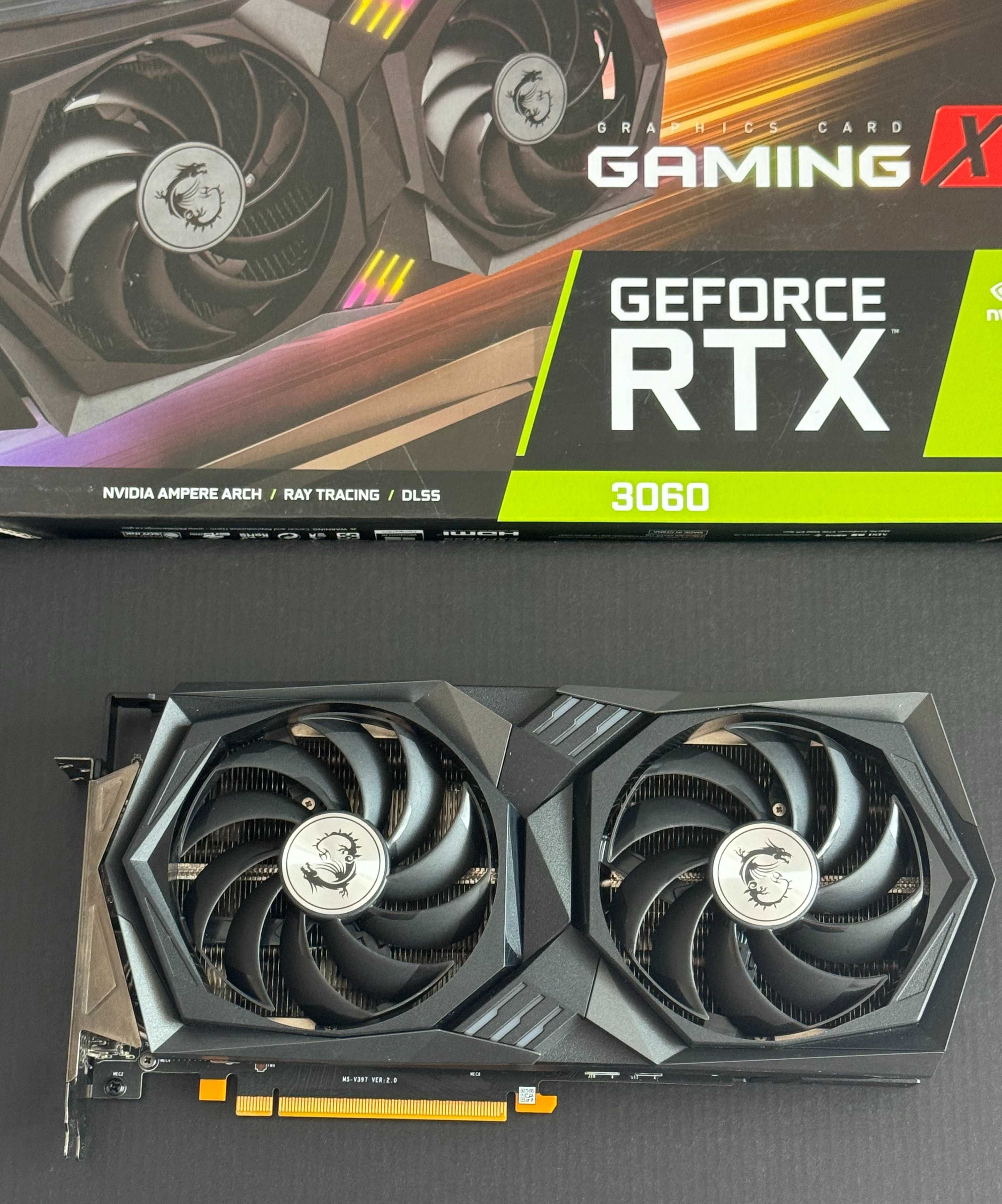 Karta graficzna MSI GeForce RTX 3060 GAMING X 12GB GDDR6 RGB GW12M