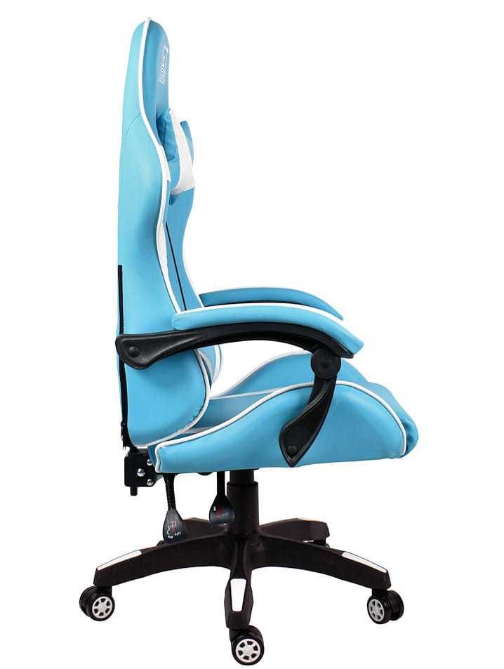 Fotel do komputera dla gracza Extreme GT Light Blue