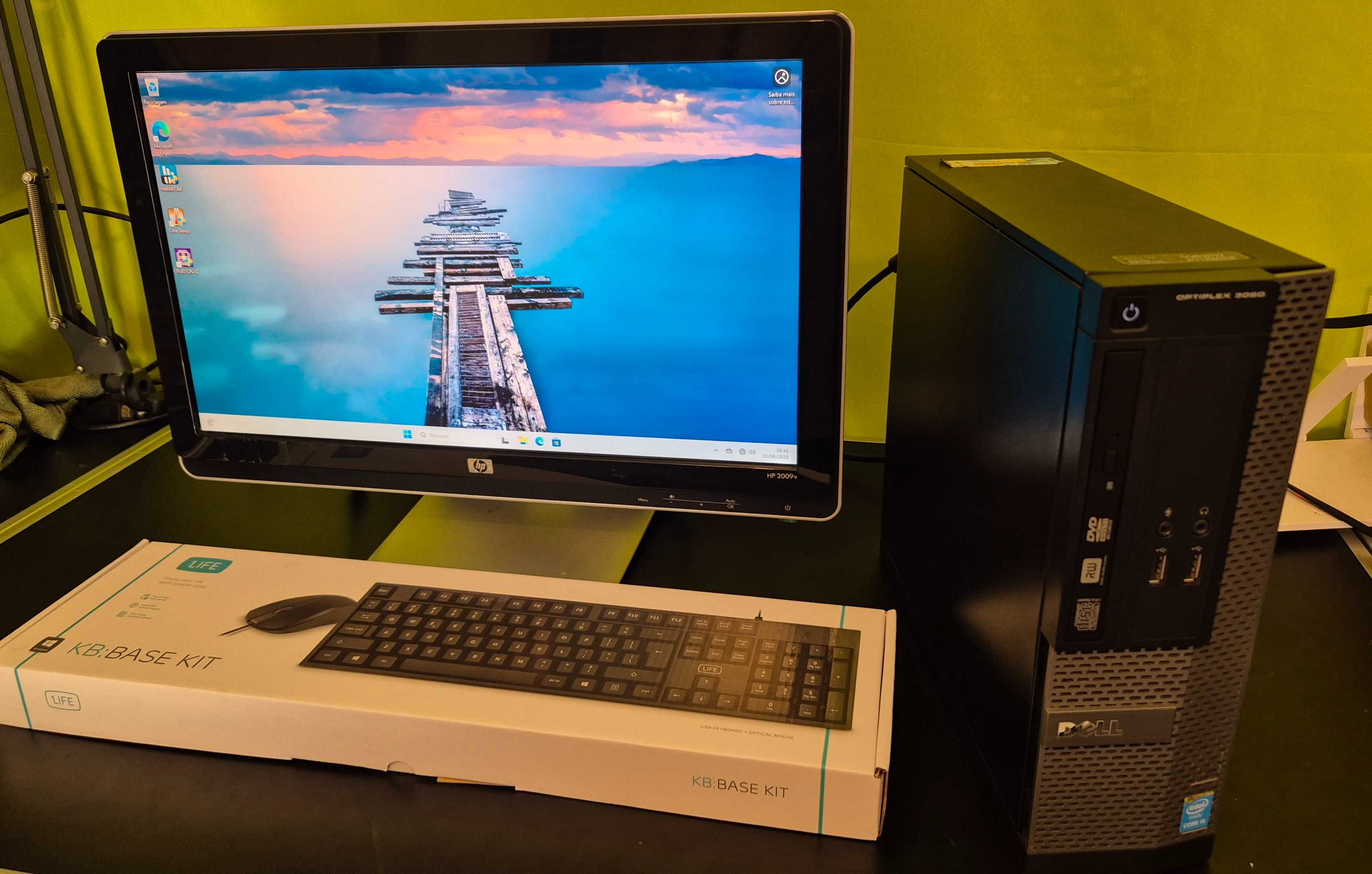 PC Completo i5 4590 | 8 Gb RAM | SSD | Win 11 | Mon 20'' |Teclado+Rato