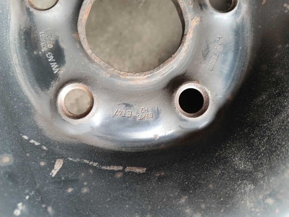 Felgi stalowe R15 ET47 6Jx15 VW AG