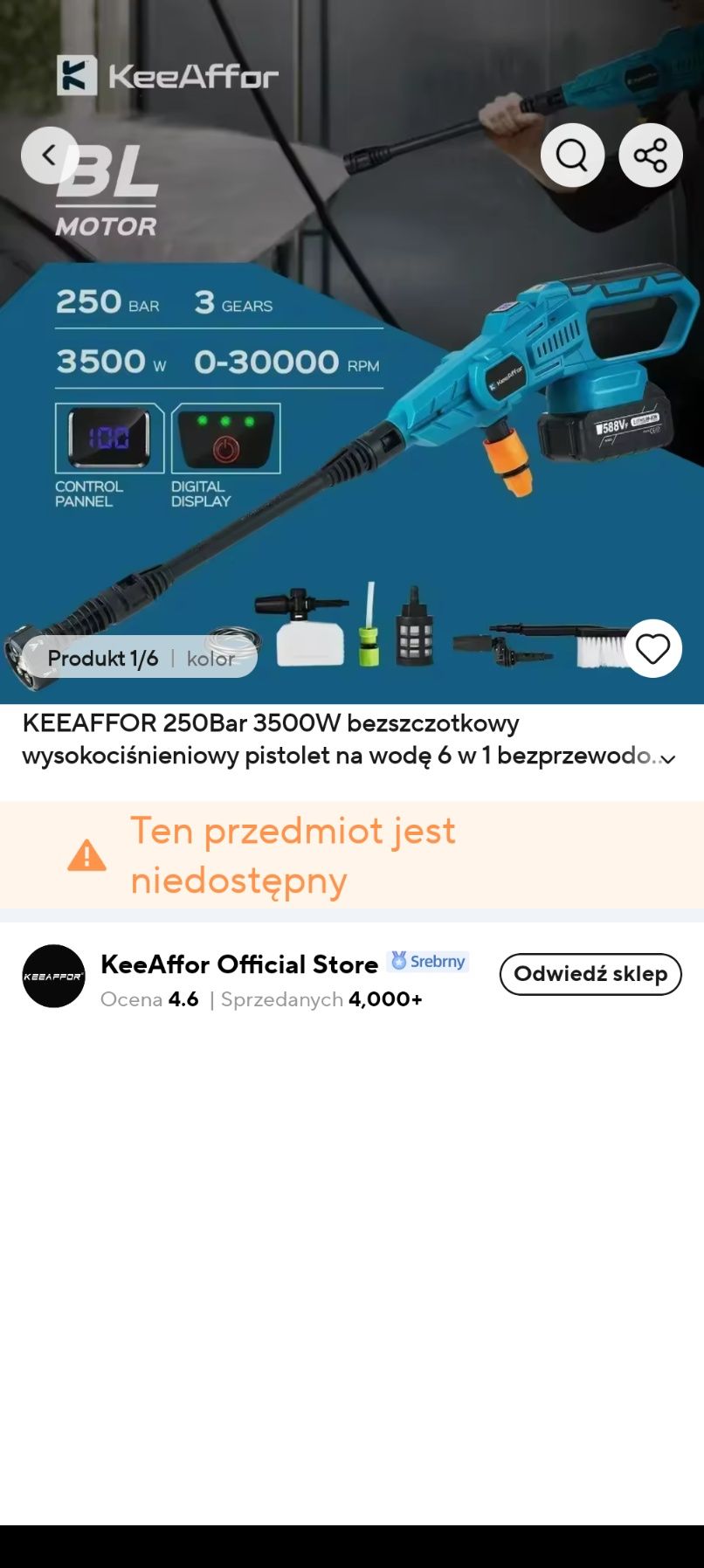 Myjka ciśnieniowa akumulator owa