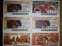 Bilhetes de lotaria/raspadinha vintage