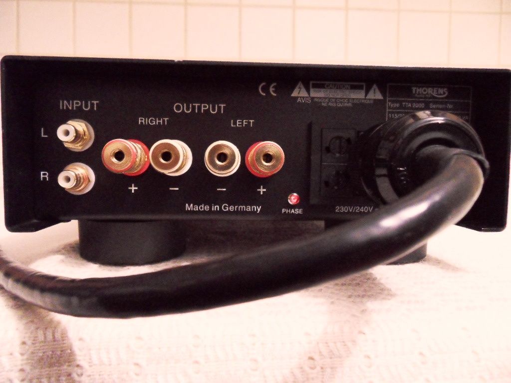 Thorens tta-2000 Consequence class A hi-end końcówka mocy