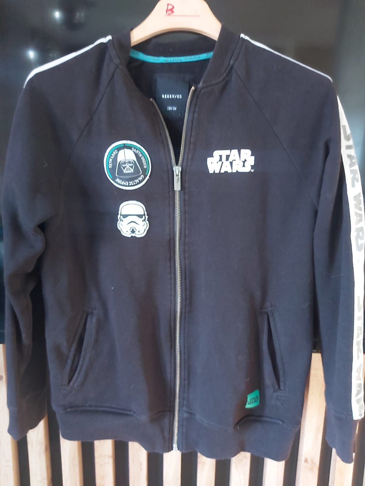 Bluza rozpina na firmy Reserved Rozmiar 158 Star wars