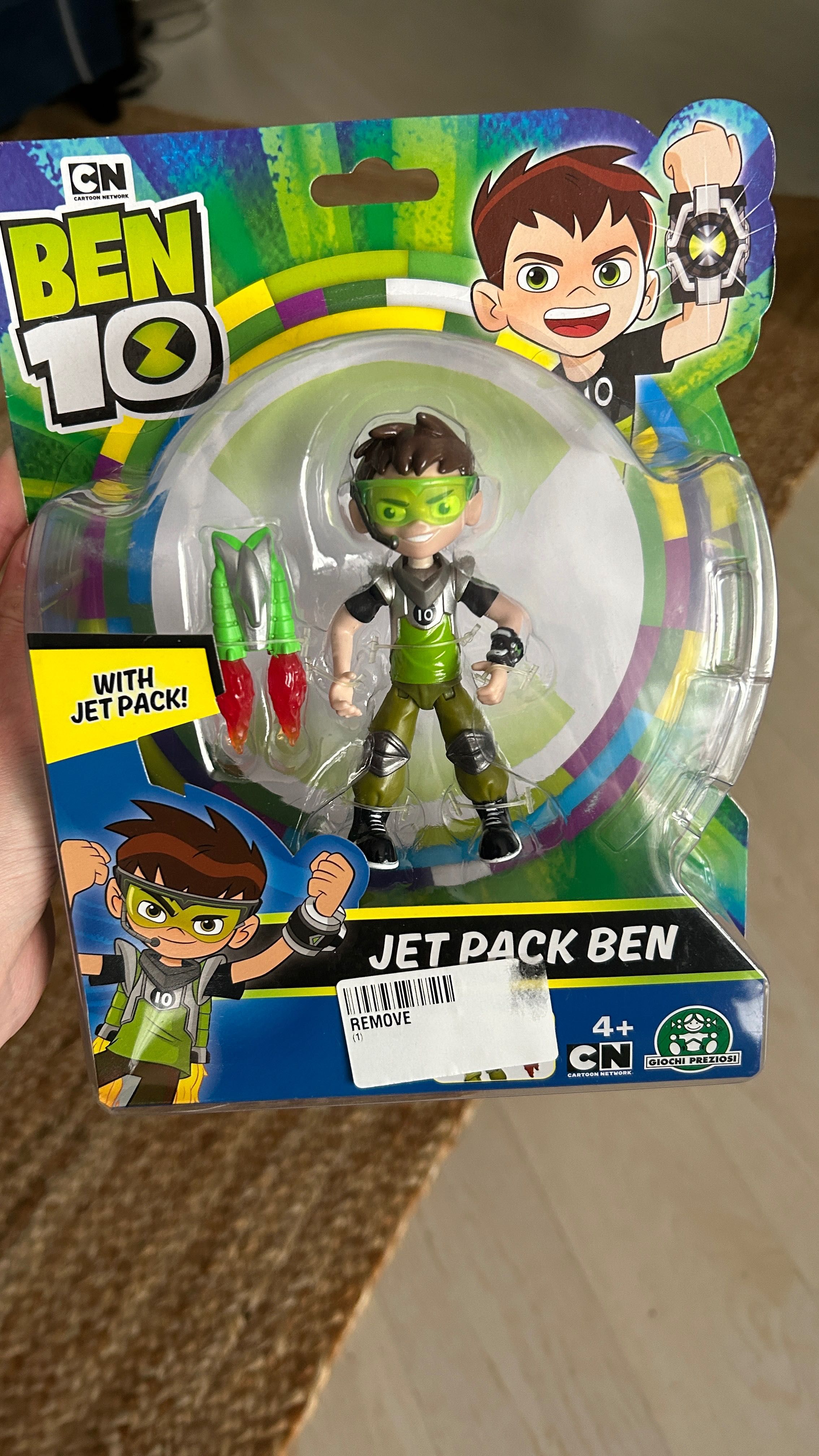 Figurka bajki Ben 10 z firmy Playmates Jet Pack Ben