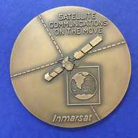 Medalha Companhia Radio Marconi - 1989 - Inmarsat