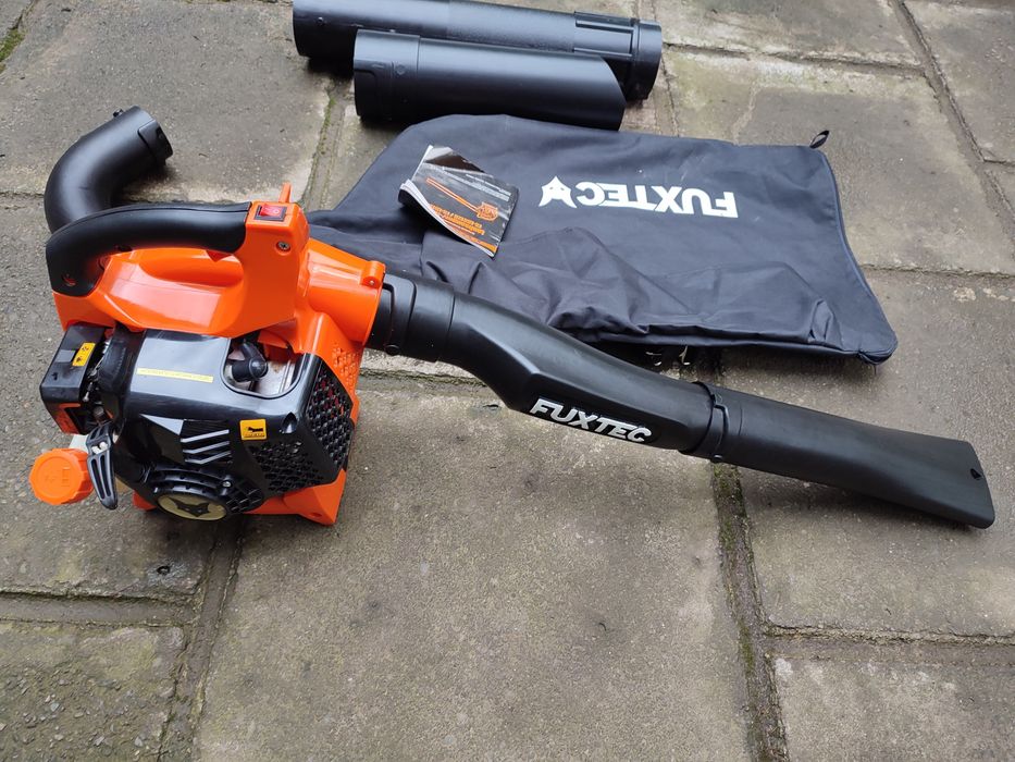 Повітродувка пилосос із бензиновим двигуном Fuxtec