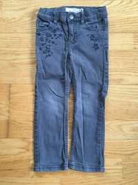 Spodnie H&M / jeansy dla dziewczynki rozmiar 98