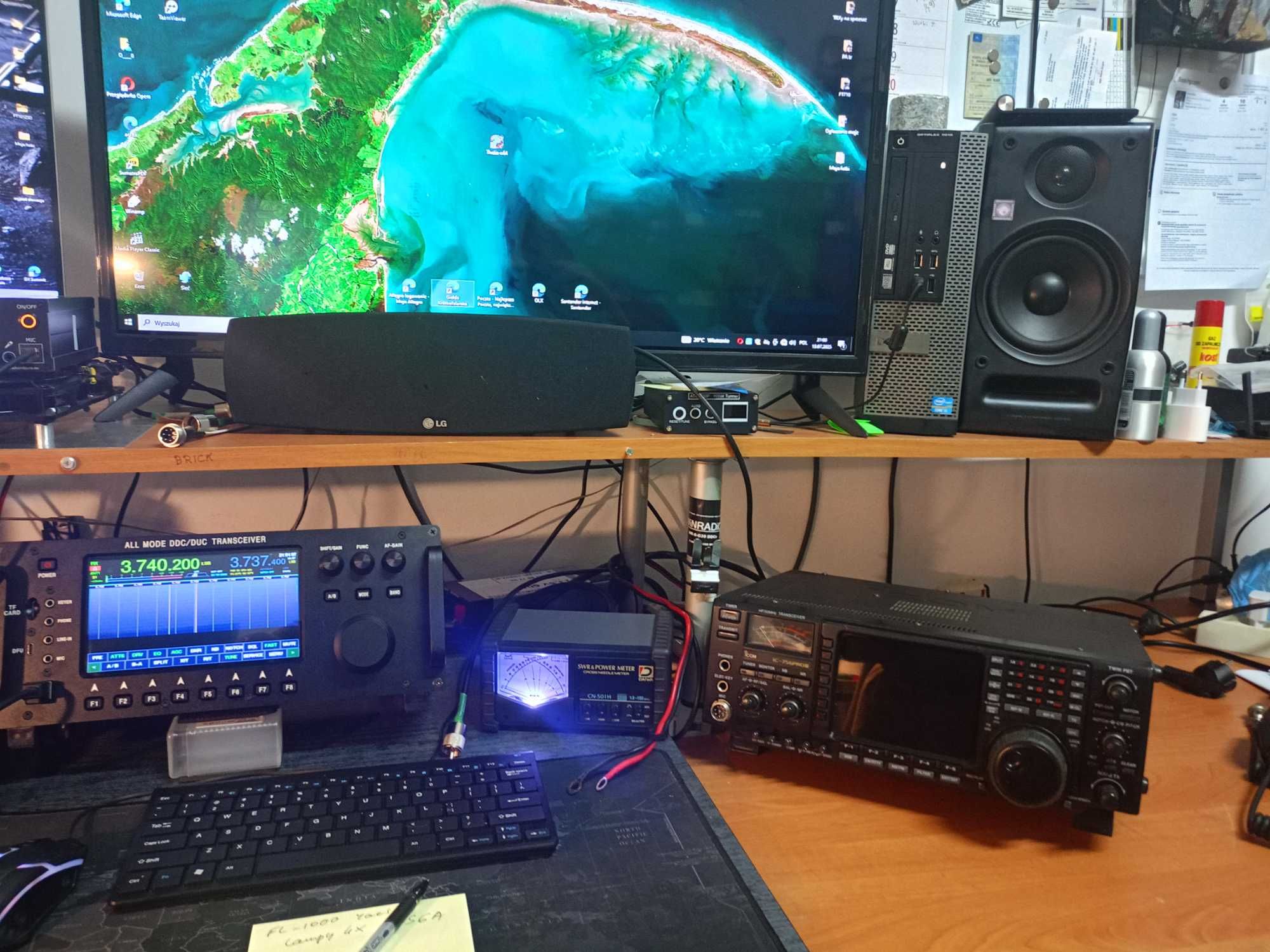 Transceiver KF ICOM 756PRO3, stan idealny, okazja, sprzedam