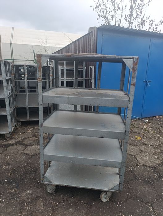 Regał magazynowy na kółkach solidny mocny tanio