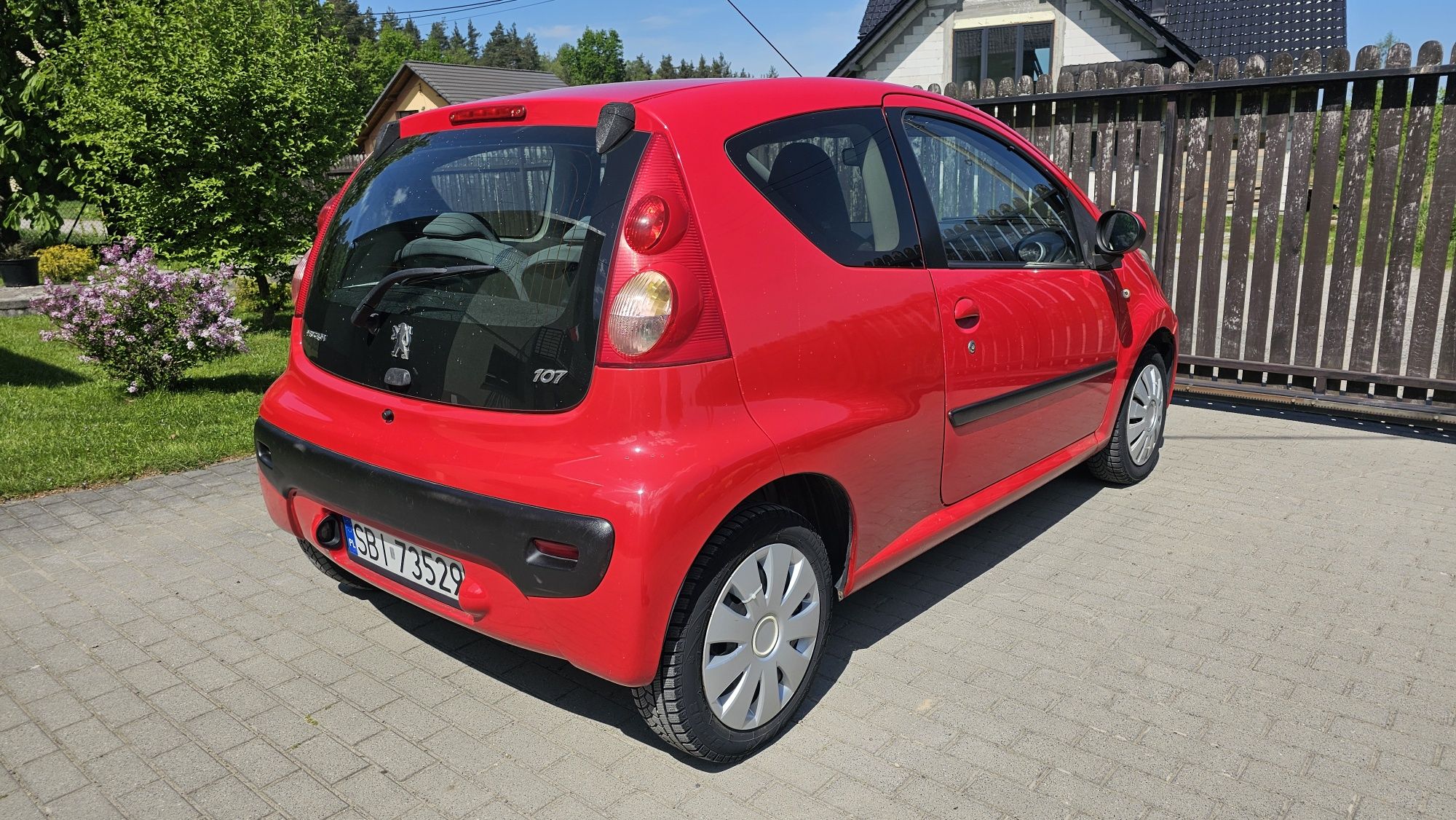 Peugeot 107 klimatyzacja