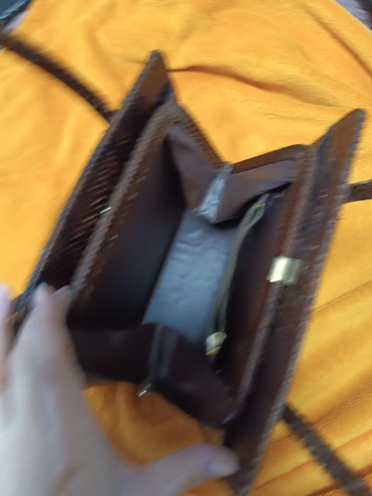 Сумочка кожа питона винтаж