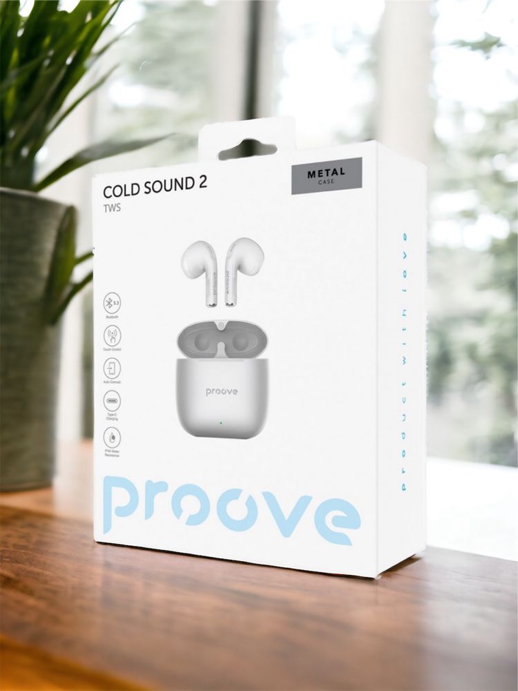 Бездротові навушники Proove Cold Sound 2 metal