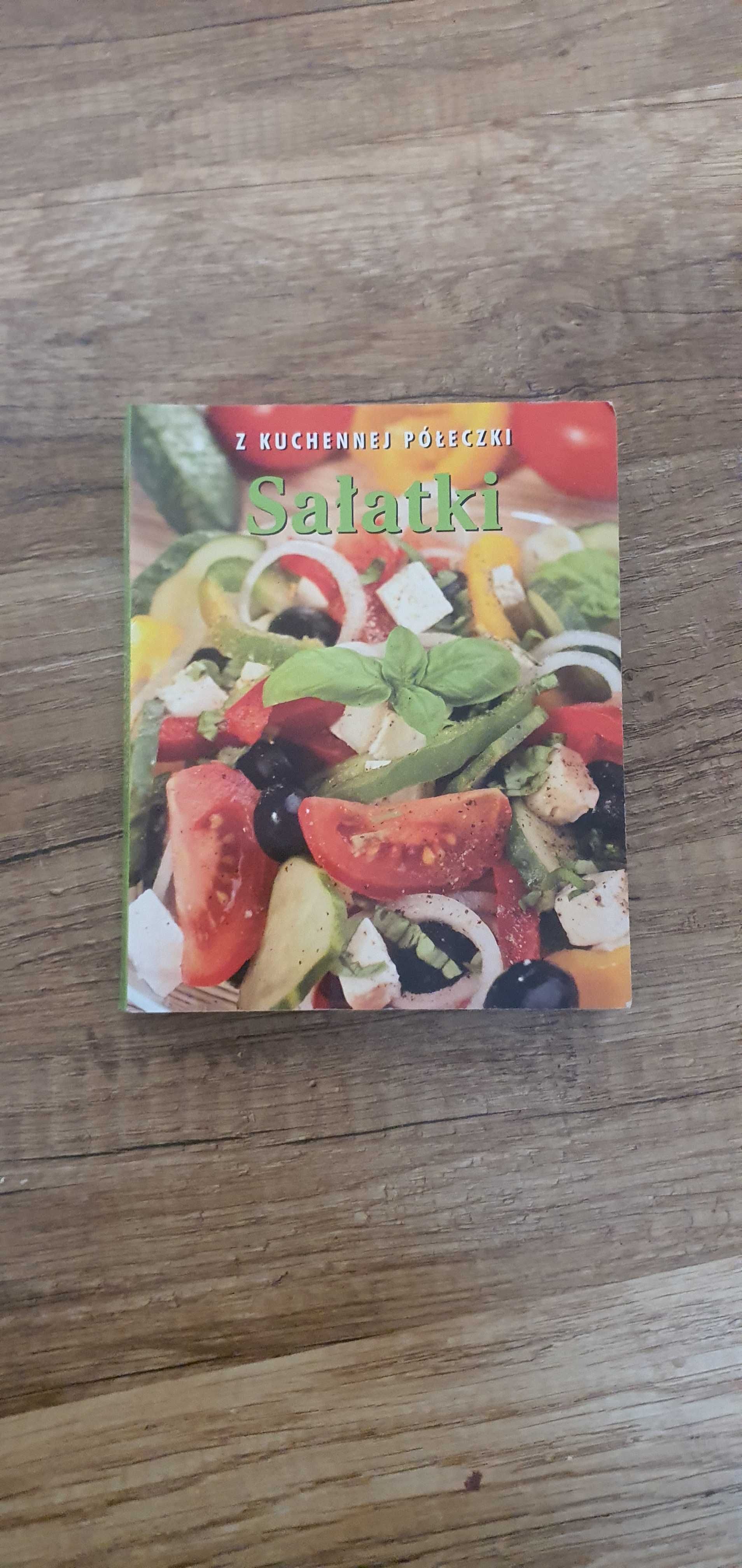 Ilustrowana książeczka z przepisami na sałatki