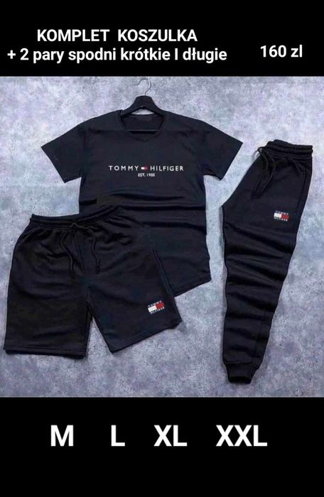 Nowy Komplet Męski M L XL XXL różne modele.