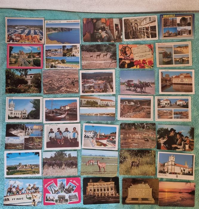 Lote vários postais ver fotos valor cada