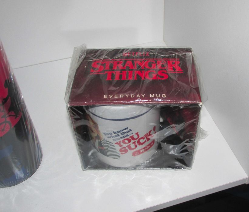 Stranger Things Travel Metal Mug + Everyday Mug