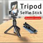 Mini tripé Bluetooth sem fio para selfies
 Obturador remoto monopé ext
