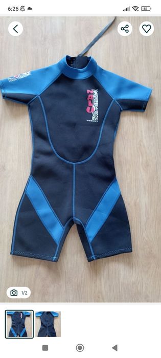 Nowa pianka neoprenowa Nalu rozmiar 11/12 lat