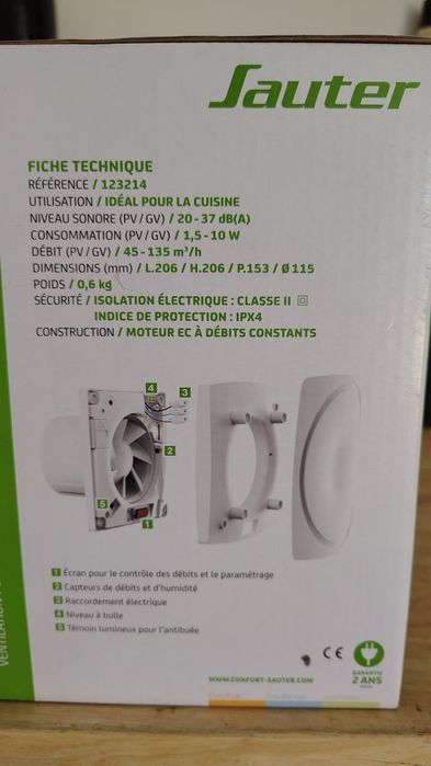 Sistema anti-gotejamento Sauter