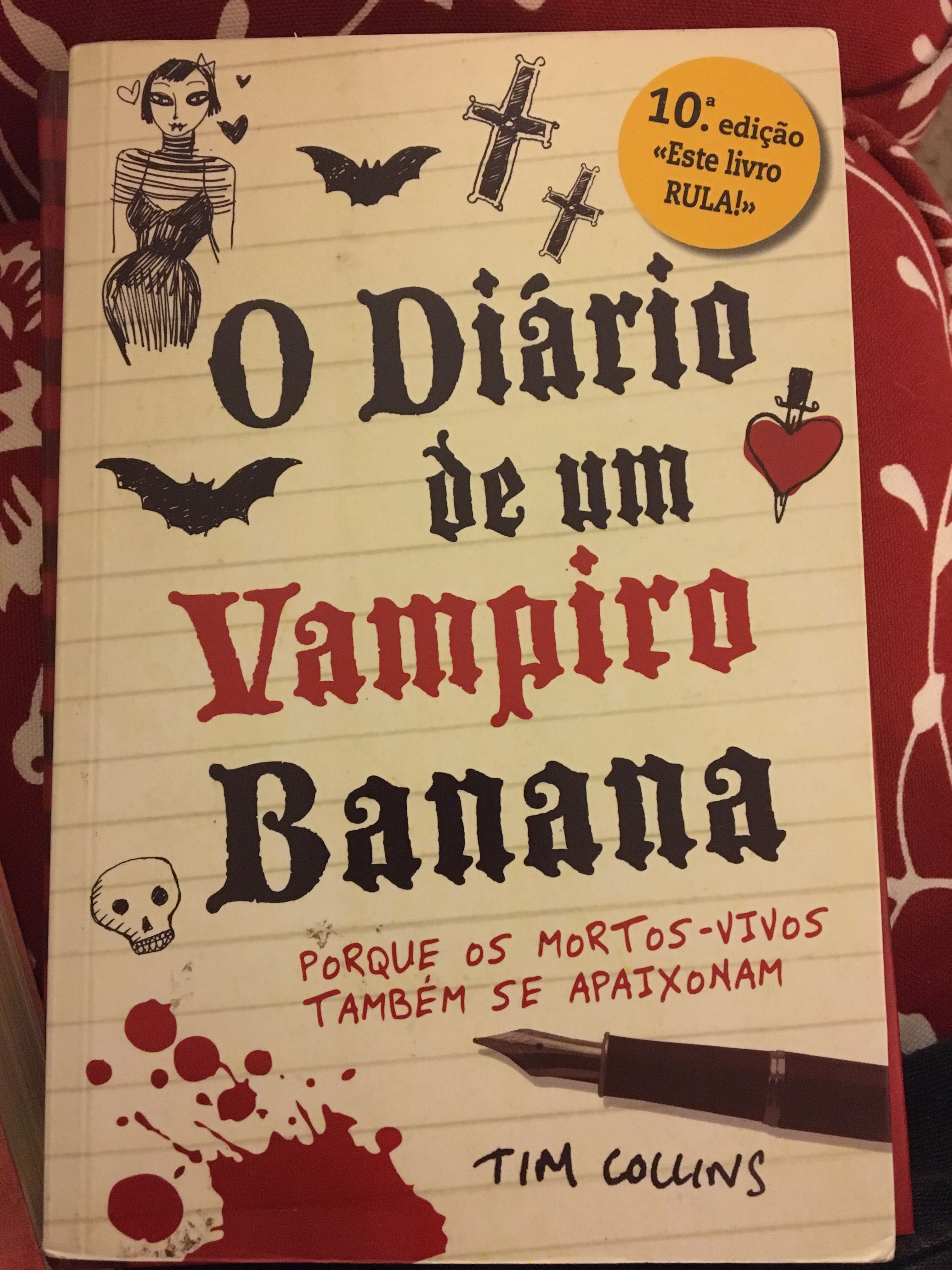 Livro diário de um vampiro banana.