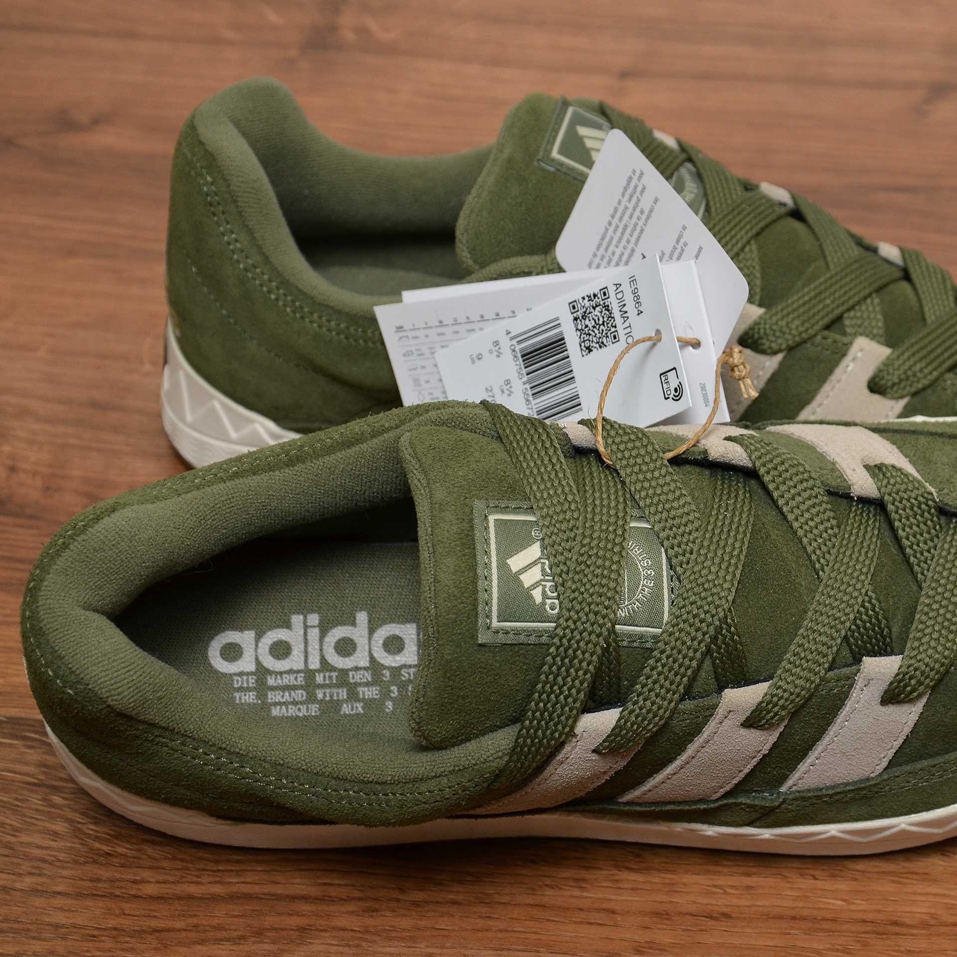 Adidas Originals Adimatic Olive кроссовки оригинал 42 / 27см