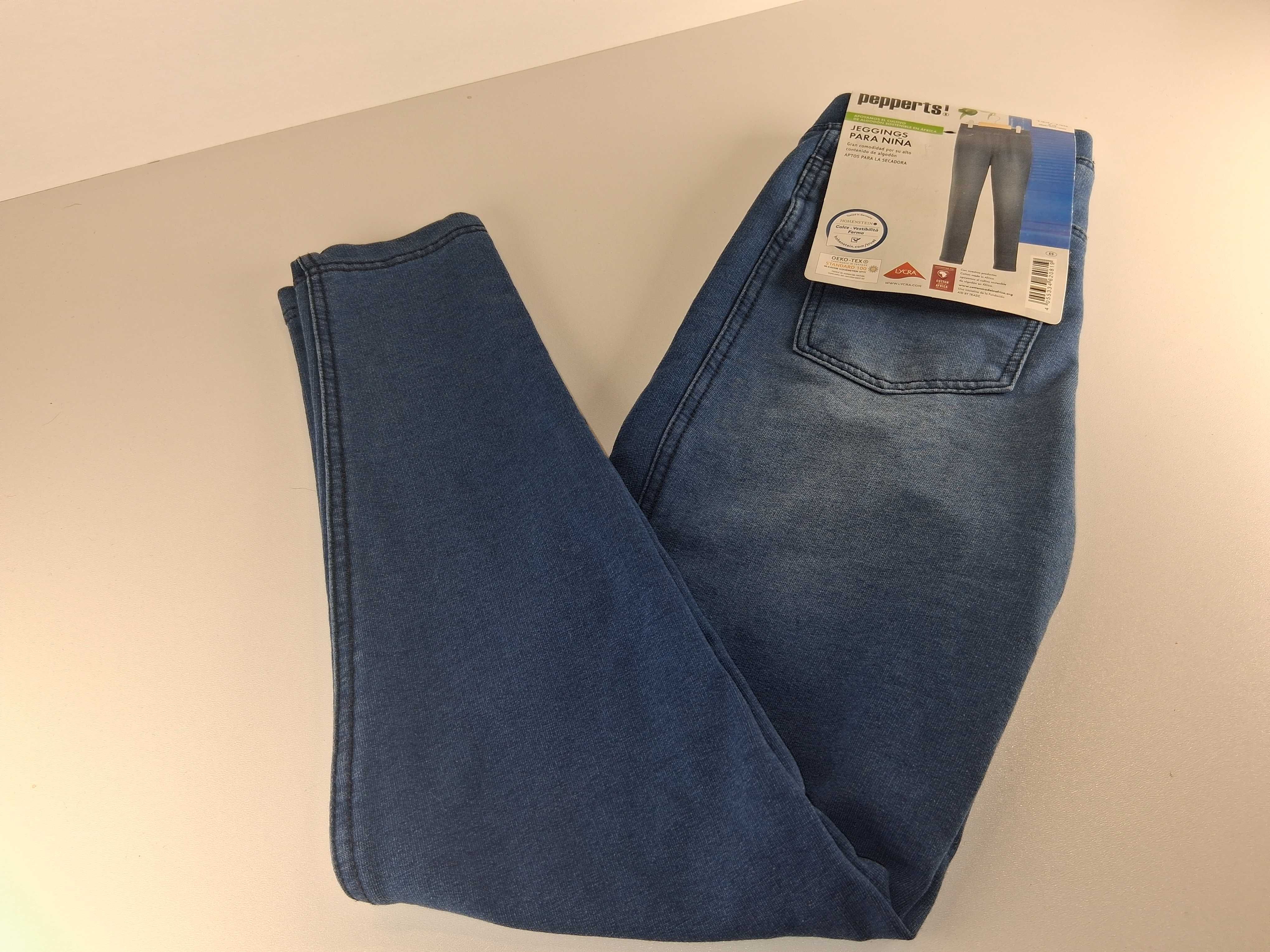 A286 Pepperts! Jeggings Dziewczęce Jeansowe Rozmiar 134/140
