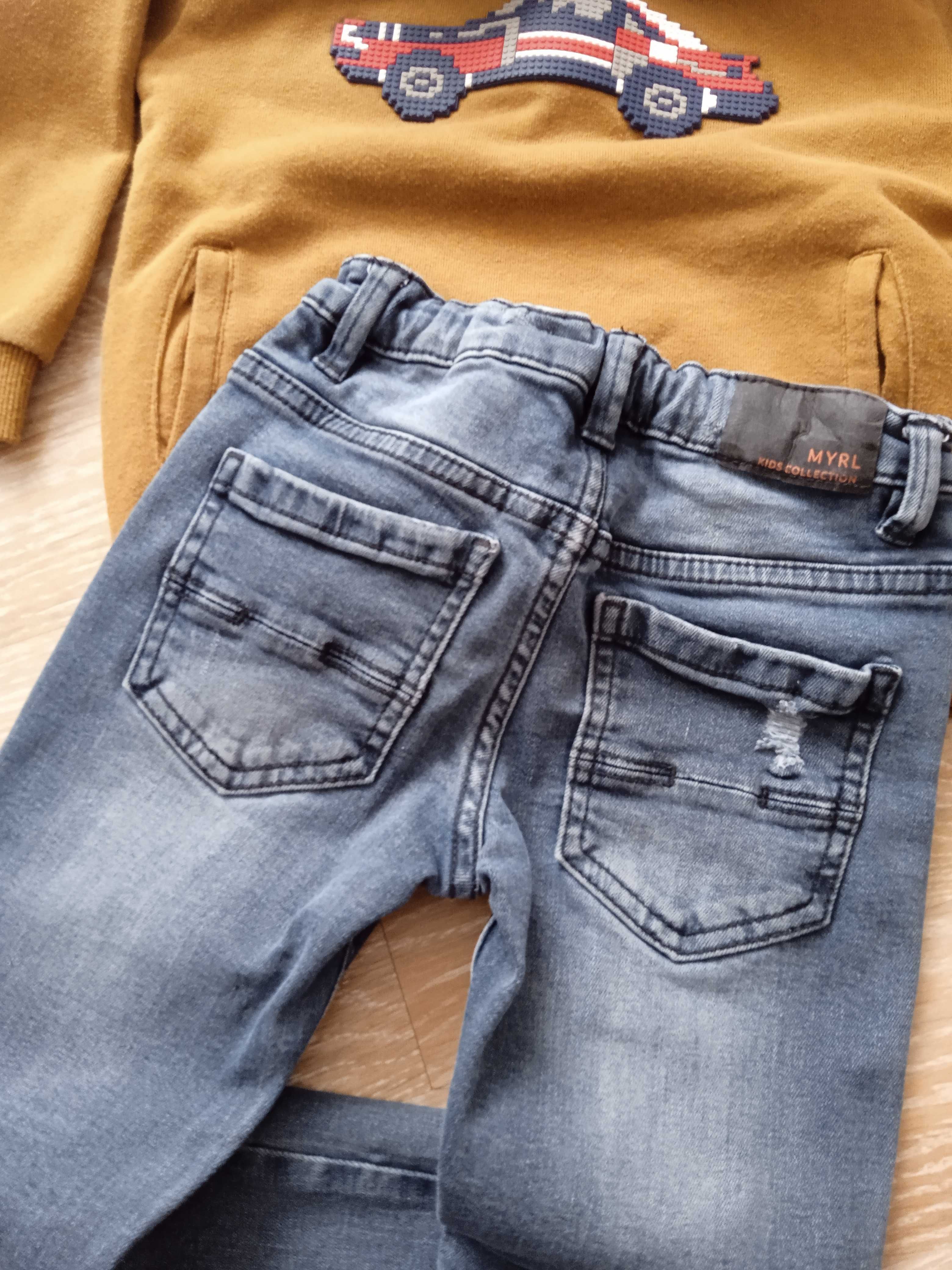 Набір для хлопчика джинси і кофта розмір 104
