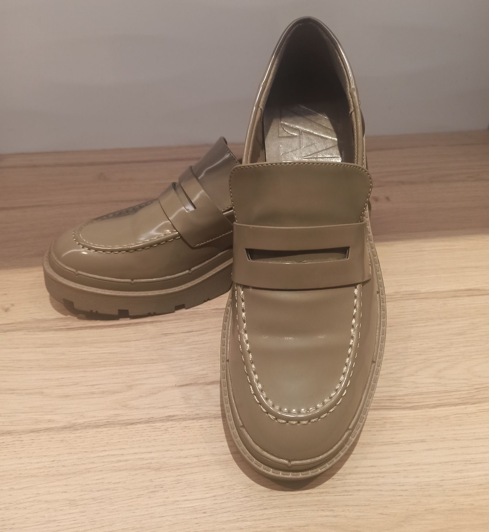 Zara mokasyny loafersy rozmiar 37