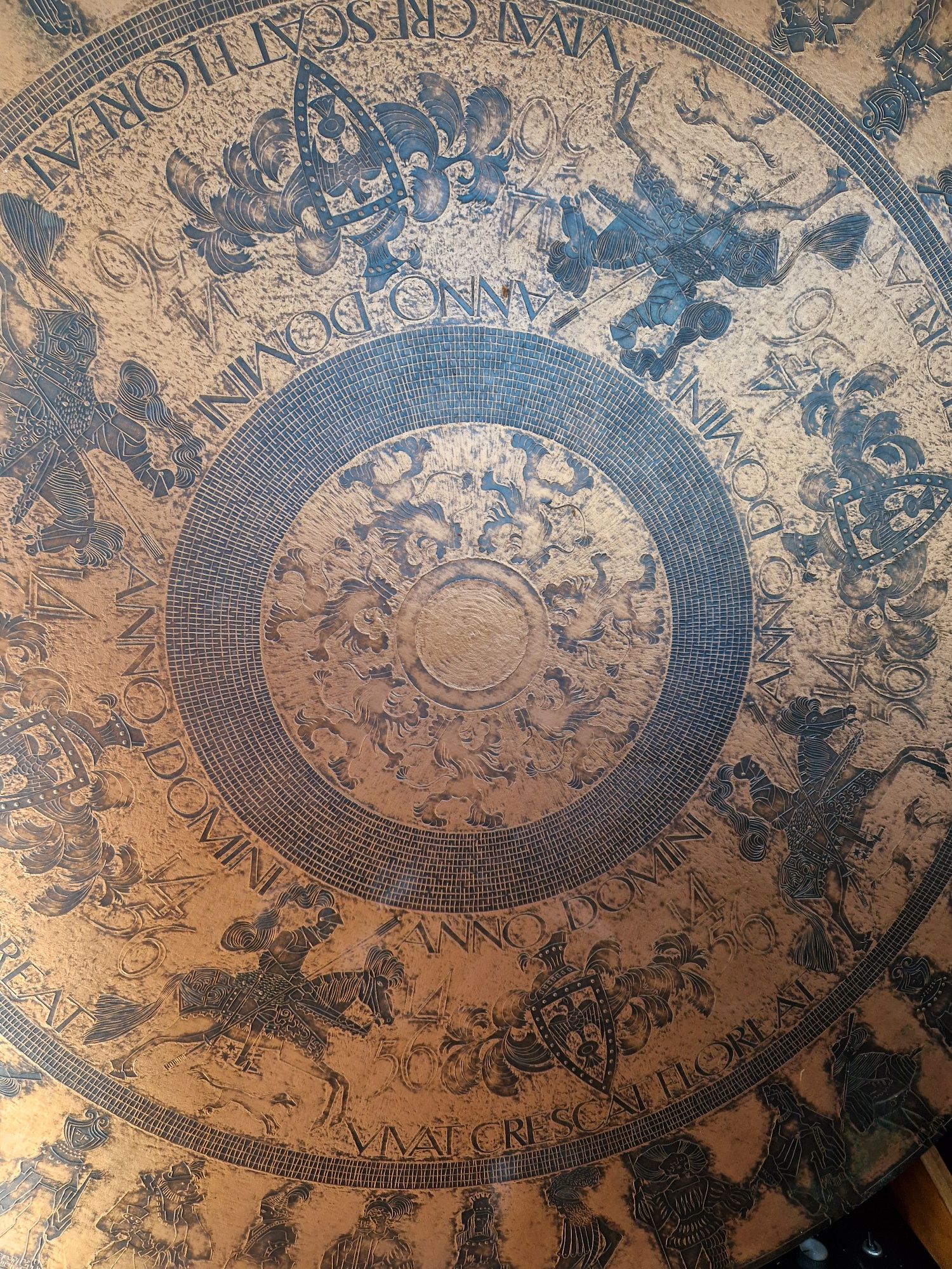 Ława z ornamentem 110cm