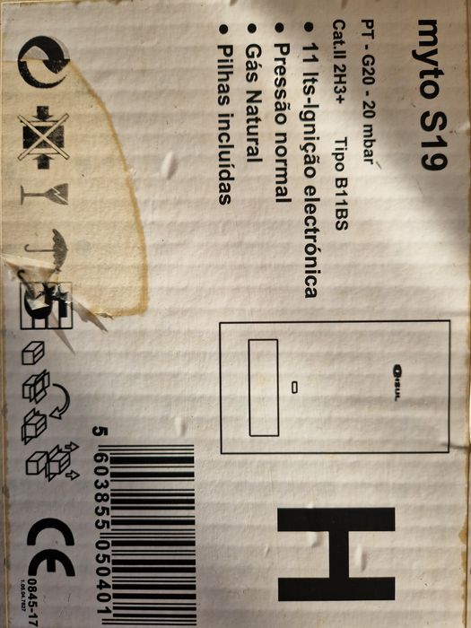 Esquentador GÁS NATURAL /como novo