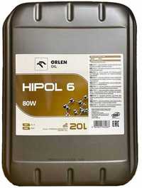 Olej przekładniowy ORLEN HIPOL 6 GL4 80W 20L Radom 'wysyłka free