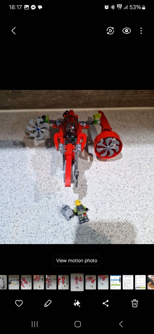 Typhoon turbo sub Lego 8060
