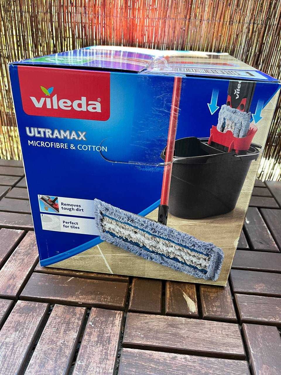 Vileda Ultramax – NOWY zestaw do mycia podłóg z mopem i wiadrem