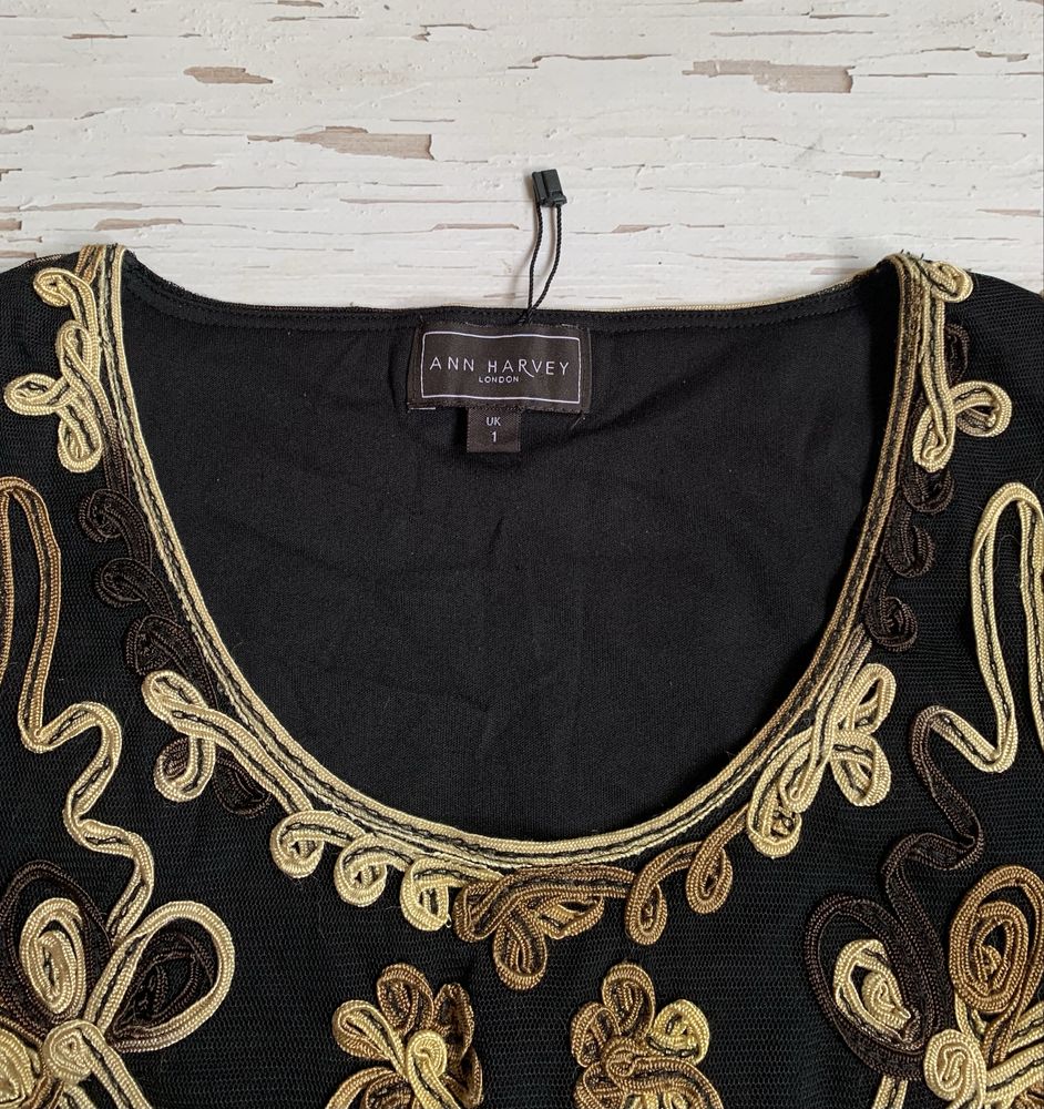 Stylowy Elegancki Top Bluzka Ann Harvey London L/XL Unikat Nowa !