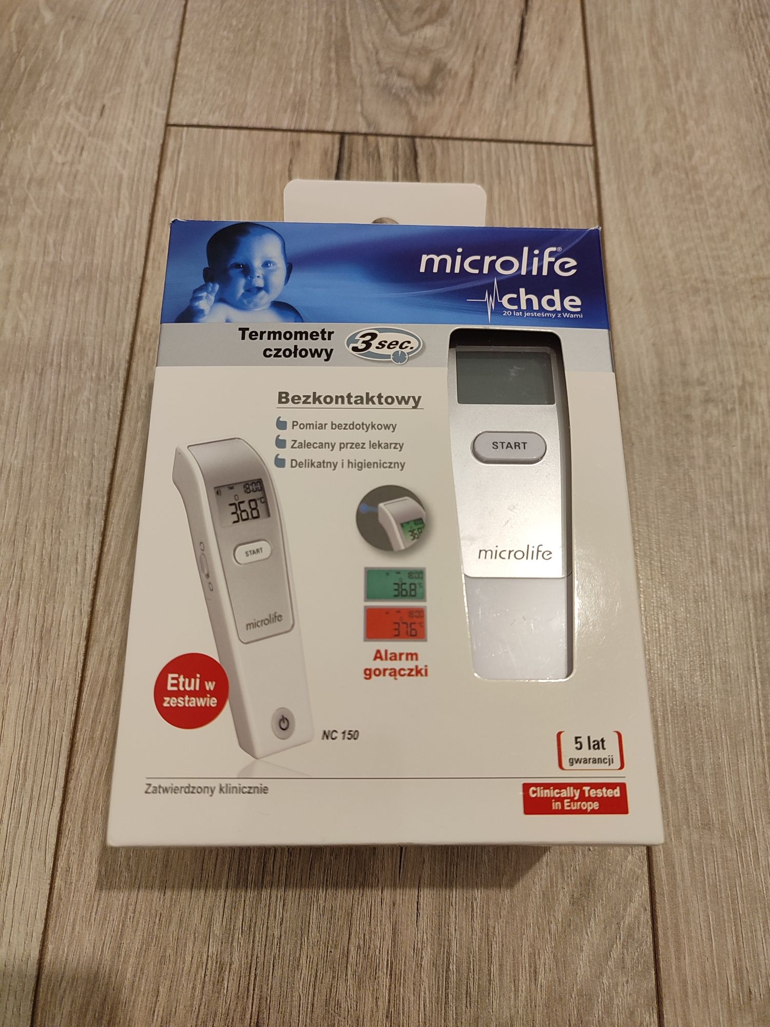 Termometr Microlife NC 150 na gwarancji