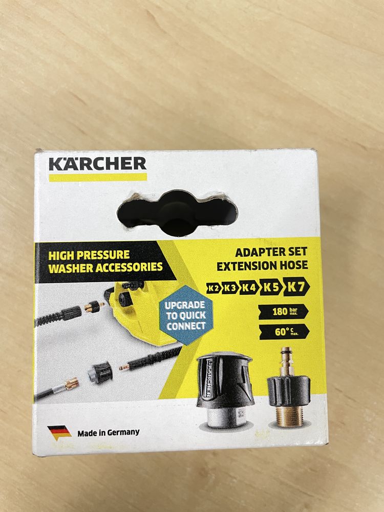 Zestaw adapterów do węża przedłużającego Myjka Karcher K 2 - K 7 Set