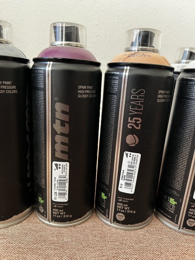 Spray farby w spray’u mtn Montana Hardcore 2 400 ml