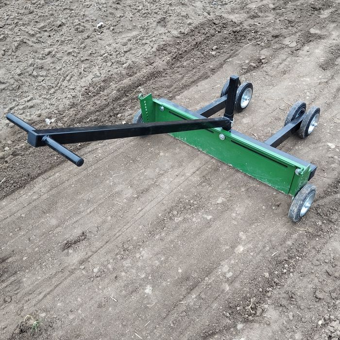 Zakładanie trawników, glebogryzarka separacyjna, walec, równiarka,