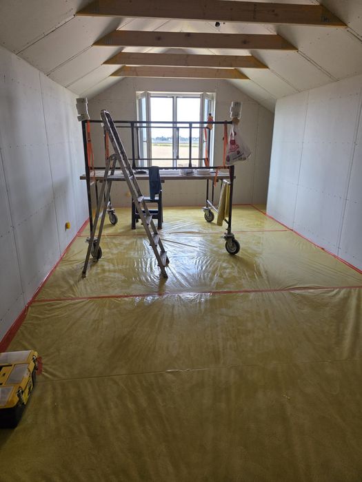 Adaptacje Strychów / Wykończenia Poddaszy. Remonty- montaż płyt - G-K.