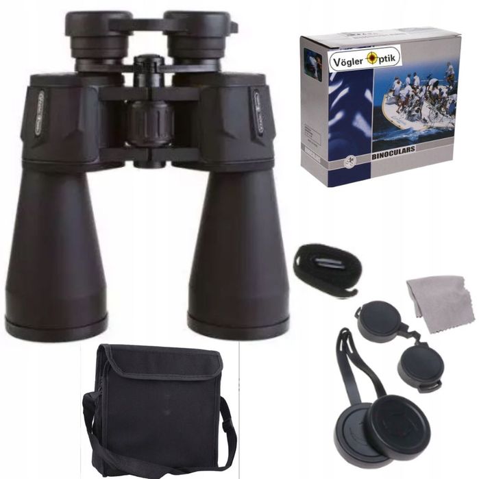 LORNETKA VOGLER OPTIK 30x60 Mocna Konstrukcja Wodoodporna Obserwacja