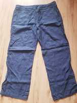 Lniane spodnie damskie marki Marks & Spencer rozmiar XL