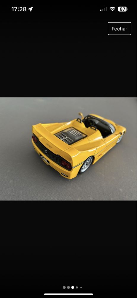 FERRARI F50 - Escala 1/18 - da MAISTO