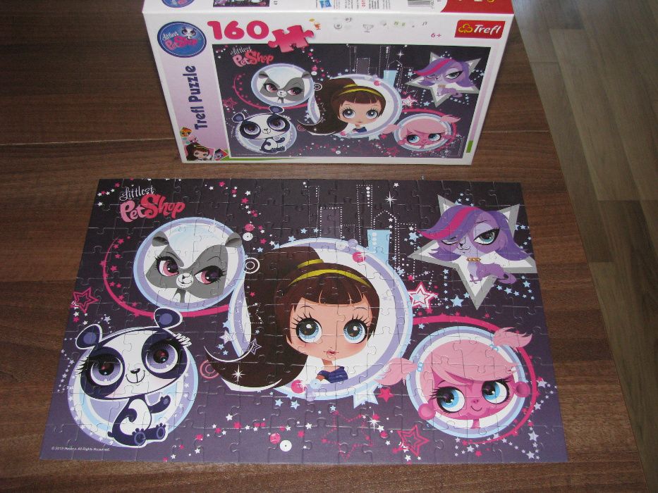 Puzzle Littlest Pet Shop 160 elementów