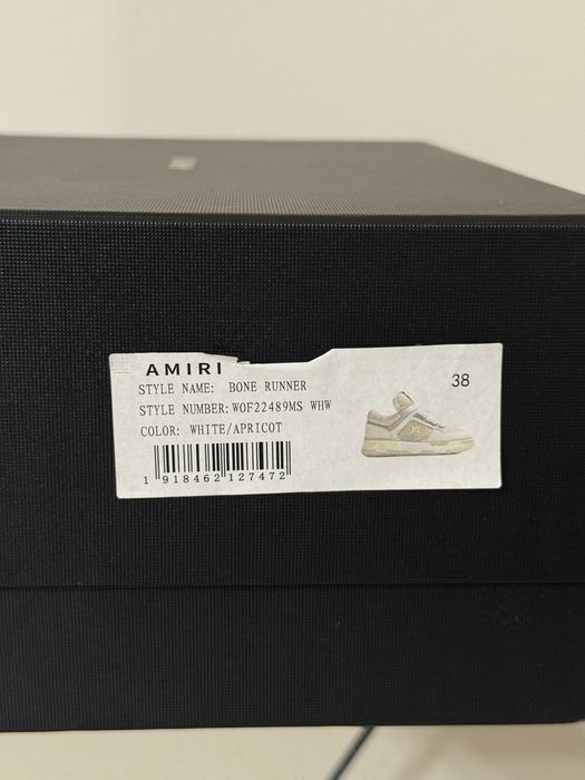 AMIRI Skel Top Low White – преміальні кросівки
