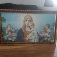 Duży obraz Matki Boskiej