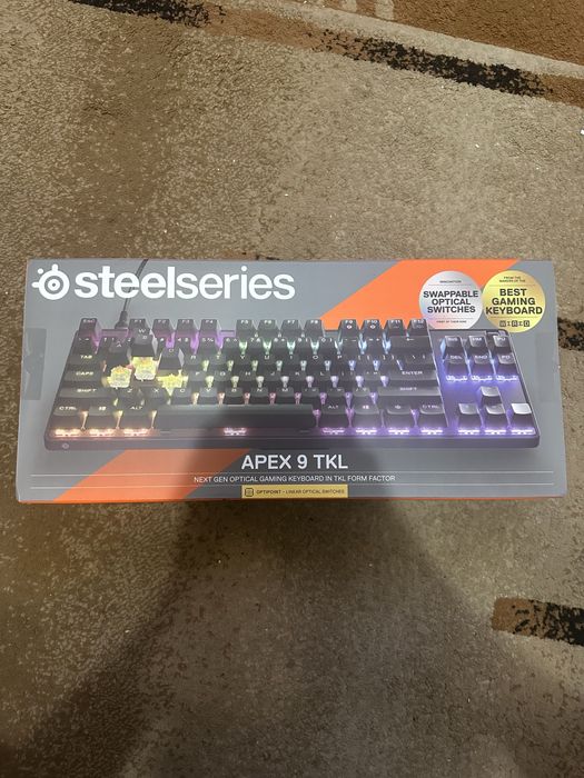 Ігрова механічна клавіатура SteelSeries Apex 9 TKL US