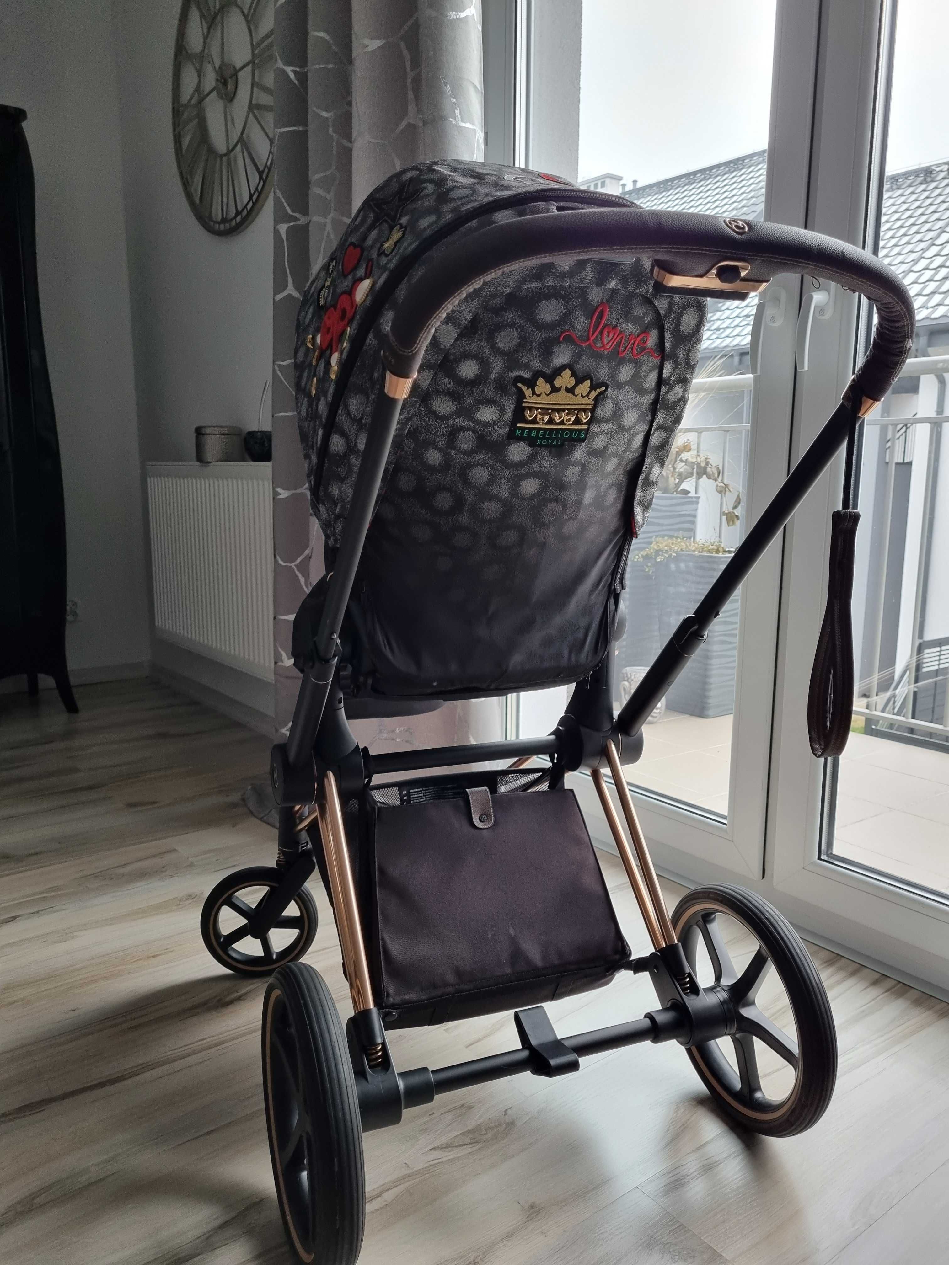 Wózek spacerówka Cybex Priam 2.0 rosegold Rebellious